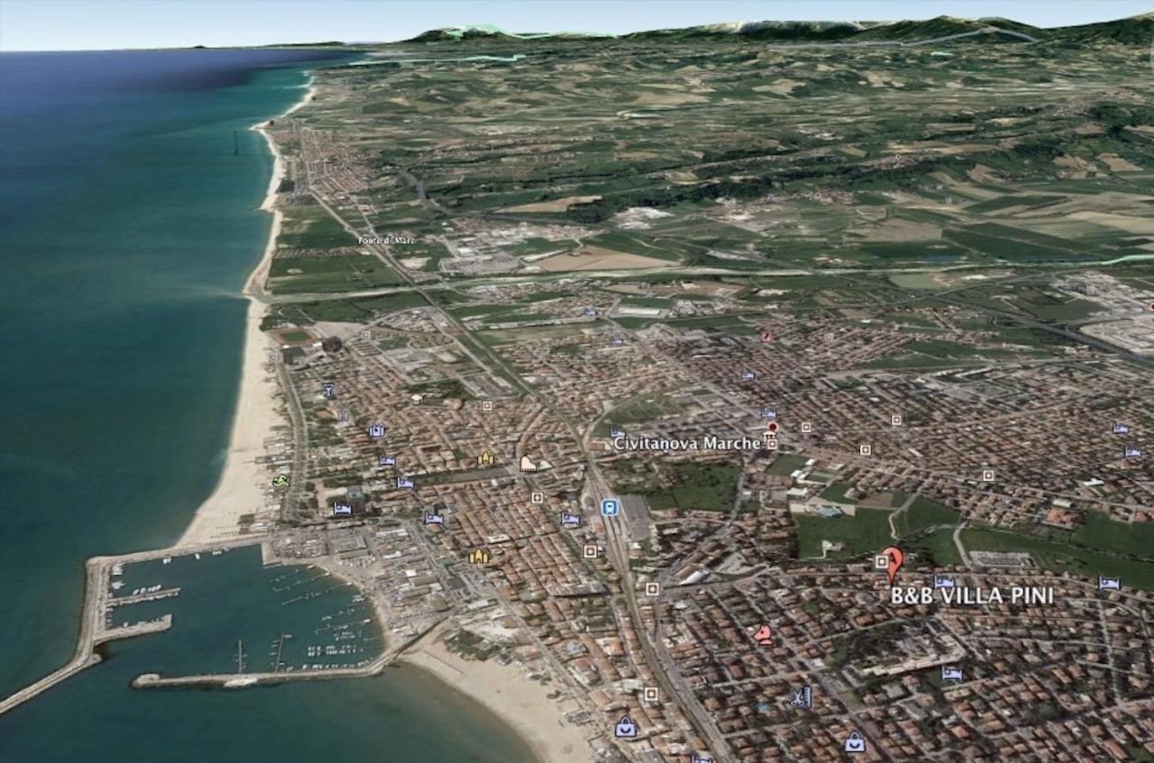 B&B Villa Pini Civitanova Marche Esterno foto