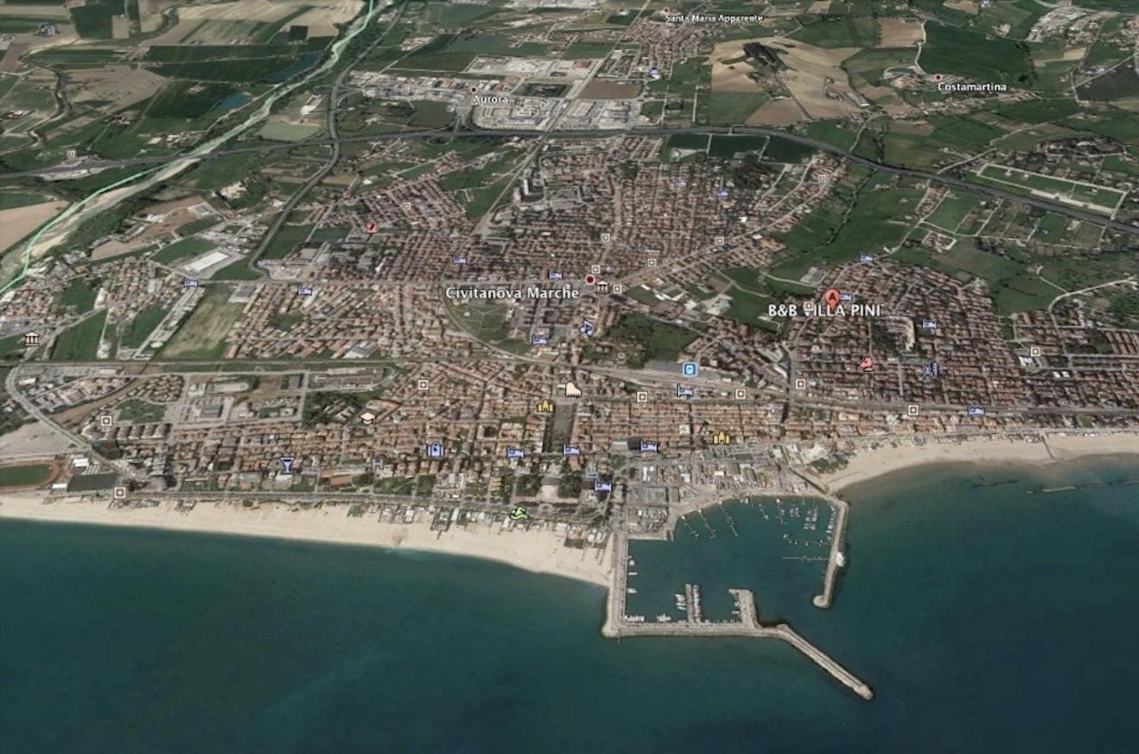 B&B Villa Pini Civitanova Marche Esterno foto